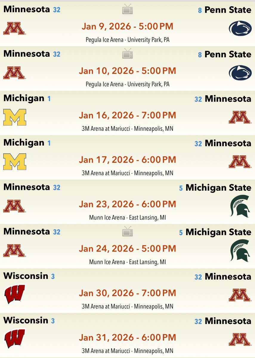 Gopher Hockey 365 tweet media