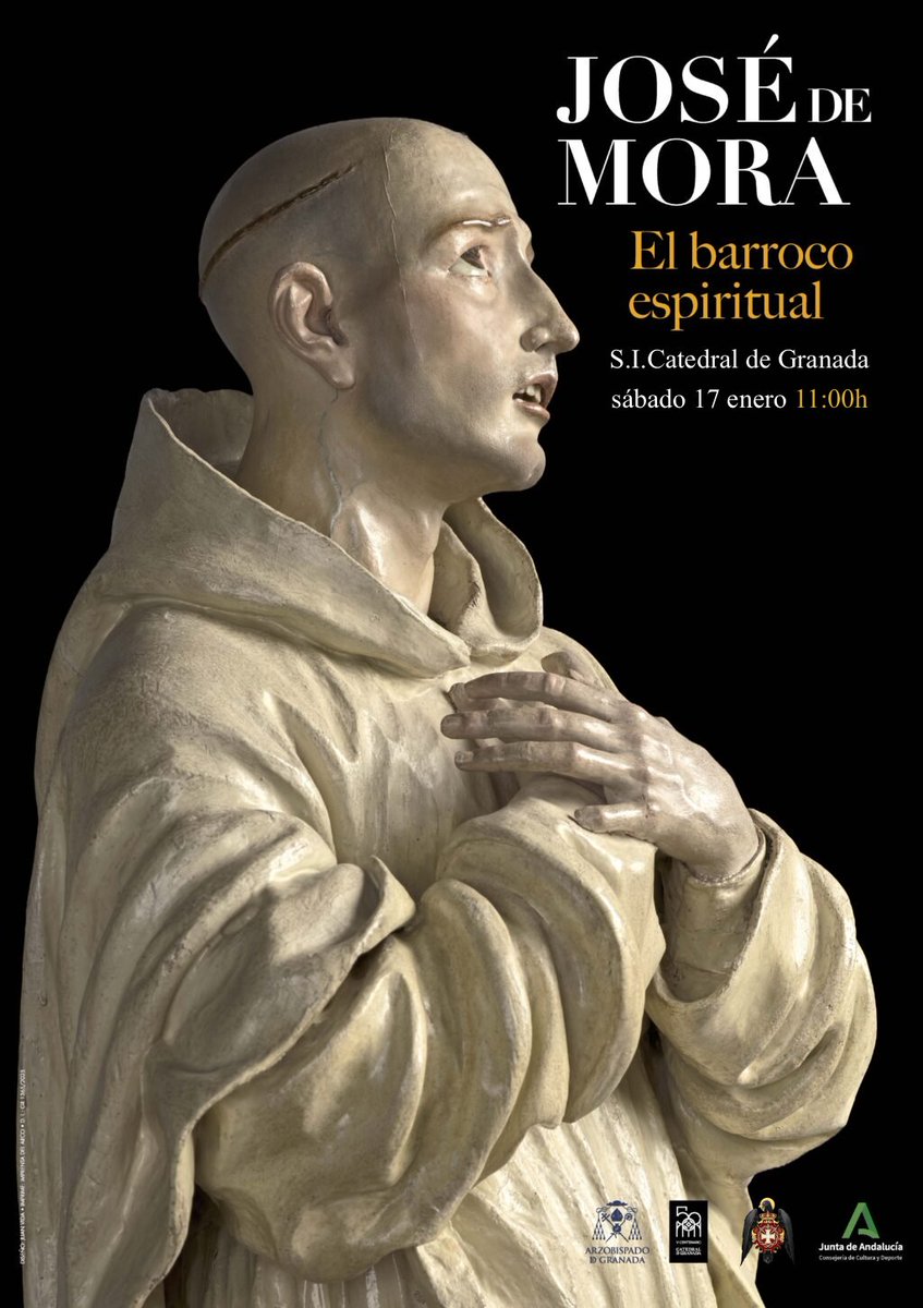 #FORMACION | La Vocalía de Formación nos convoca a participar en la visita guiada a la exposición temporal «José de Mora. El barroco espiritual», que se celebra actualmente en <a href="/CatedralGranada/">Cabildo Catedral de Granada</a>, dedicada a la figura y obra del insigne imaginero bastetano.

#soydelviacrucis