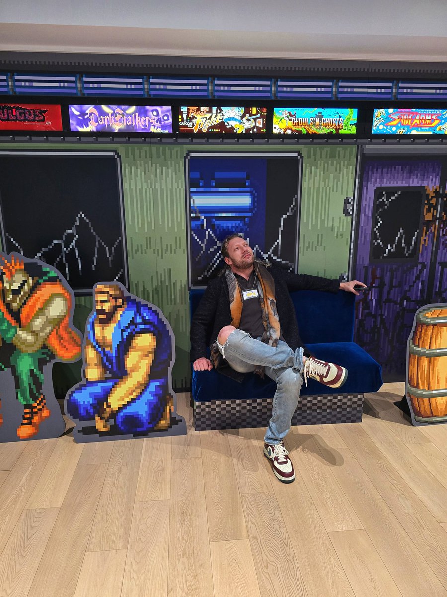 KennyOmegamanX's tweet image. Had an amazing time at the Capcom Tokyo Museum. Thank you to @takaNakayama for taking care of me!