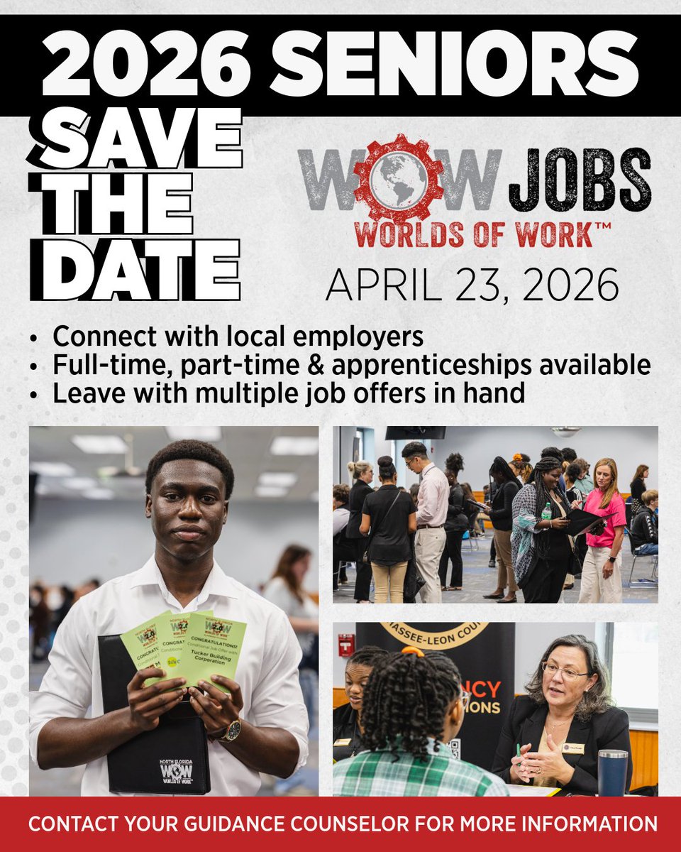 North Florida Worlds of Work tweet media