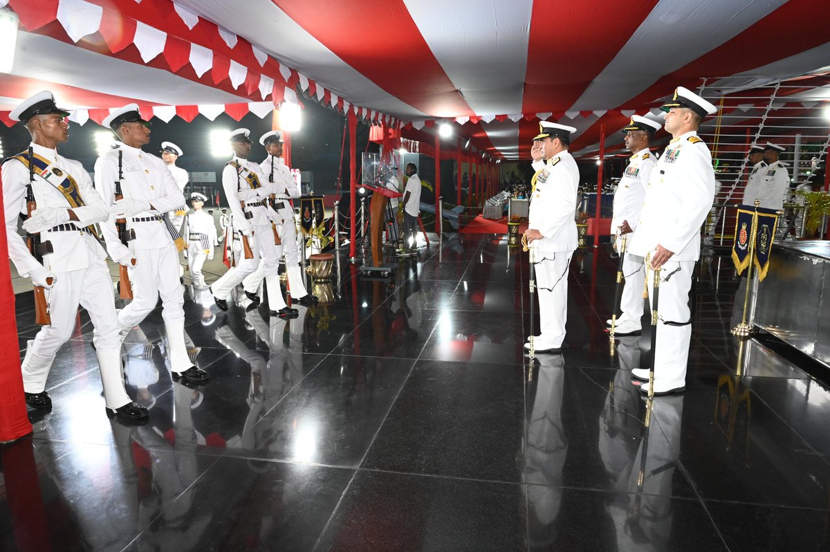 PASSING OUT PARADE OF 02/25 BATCH OF TRAINEES AT INS CHILKA
<a href="/indiannavy/">SpokespersonNavy</a> <a href="/SpokespersonMoD/">Ministry of Defence, Government of India</a>
<a href="/rajnathsingh/">Rajnath Singh</a> <a href="/RajnathSingh_in/">Rajnathsingh_in</a>
The Passing Out Parade (POP) of  02/25 batch was held at INS Chilka on 08 Jan 2026, marking the successful culmination of 16 weeks of ab-initio training. The