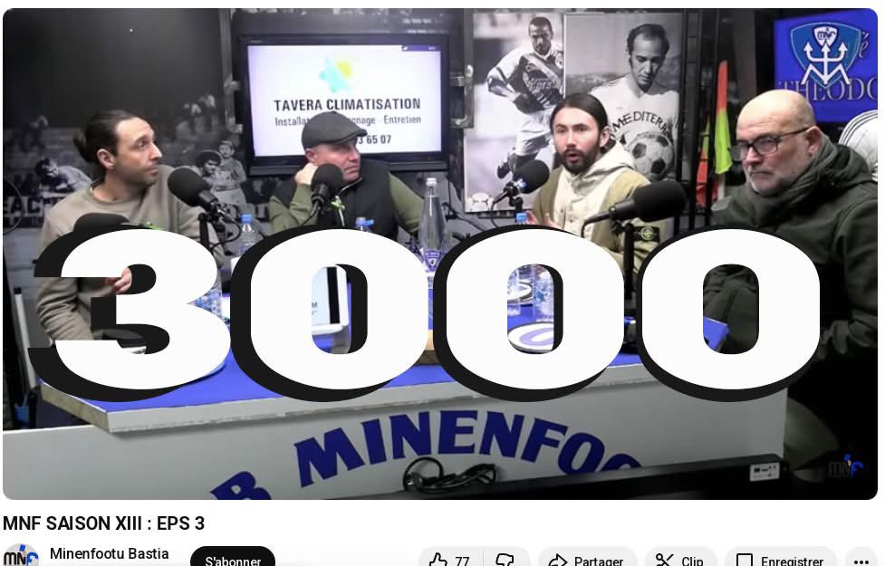 #Minenfootu ⚽️💙
Saison 13 émission 3️⃣ OBJECTIF MAINTIEN 
Déjà plus de 3000 vues 👏👏👏👏👏👏

PARTAGEZZZZZZZZZZZ
▶️ youtube.com/watch?v=KPB_fw…