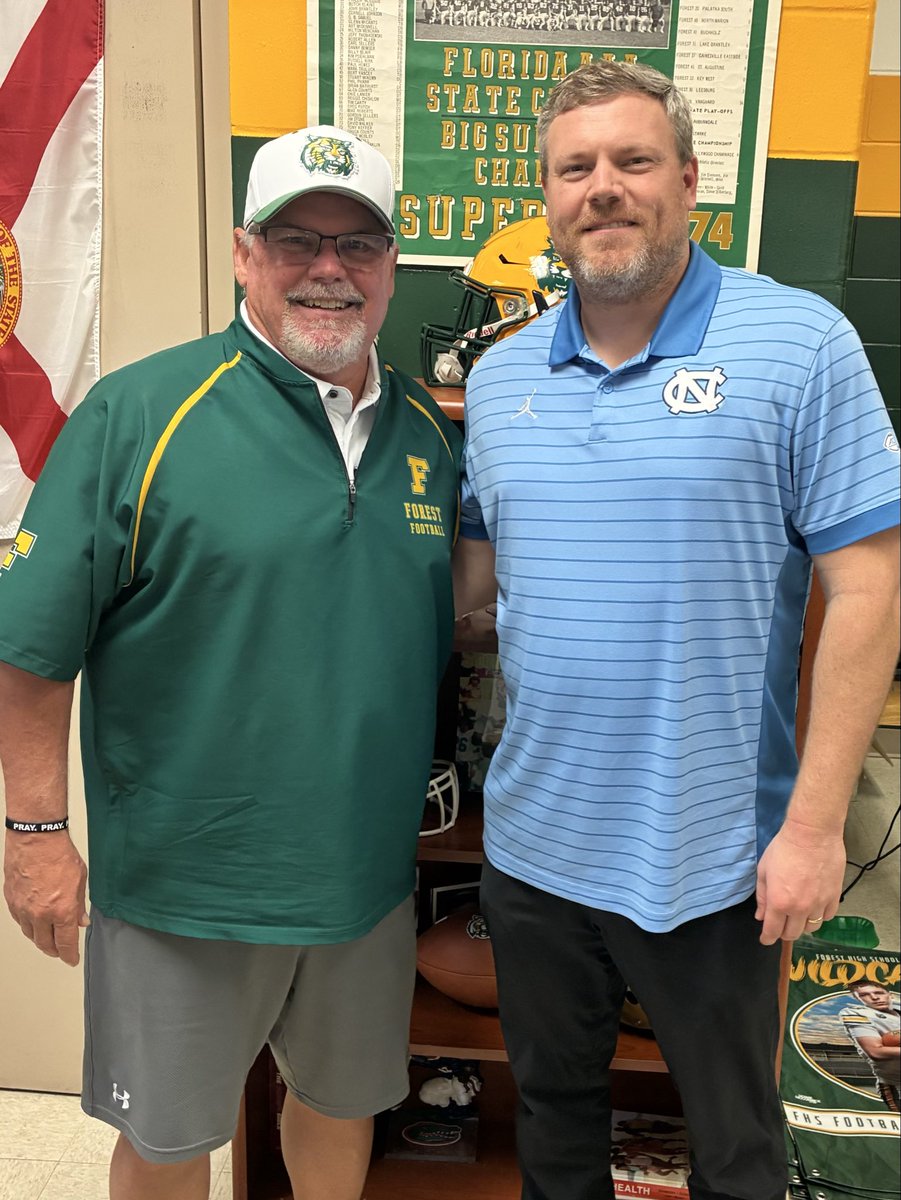 Andrew Blaylock, UNC , in the house checking on some Wildcats!!🐾🏈<a href="/OcalaPreps/">Ocala Preps</a> <a href="/FLPrepVarsity/">FL Prep Varsity</a> <a href="/PrepRedzoneFL/">Prep Redzone Florida</a>