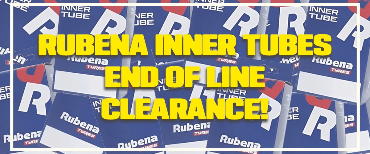 Walkers_Cycles's tweet photo. Combine free delivery all this week with our HUGE Rubena clearance offer on all Rubena tubes! ✨

Massive savings, don't miss out.. available for this week only!
➡️ https://t.co/iqpKUOK3h8 https://t.co/QL5qINuUpB