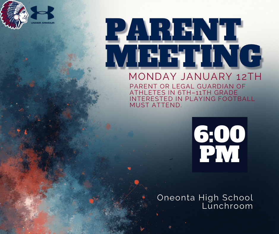 Oneonta Football tweet media