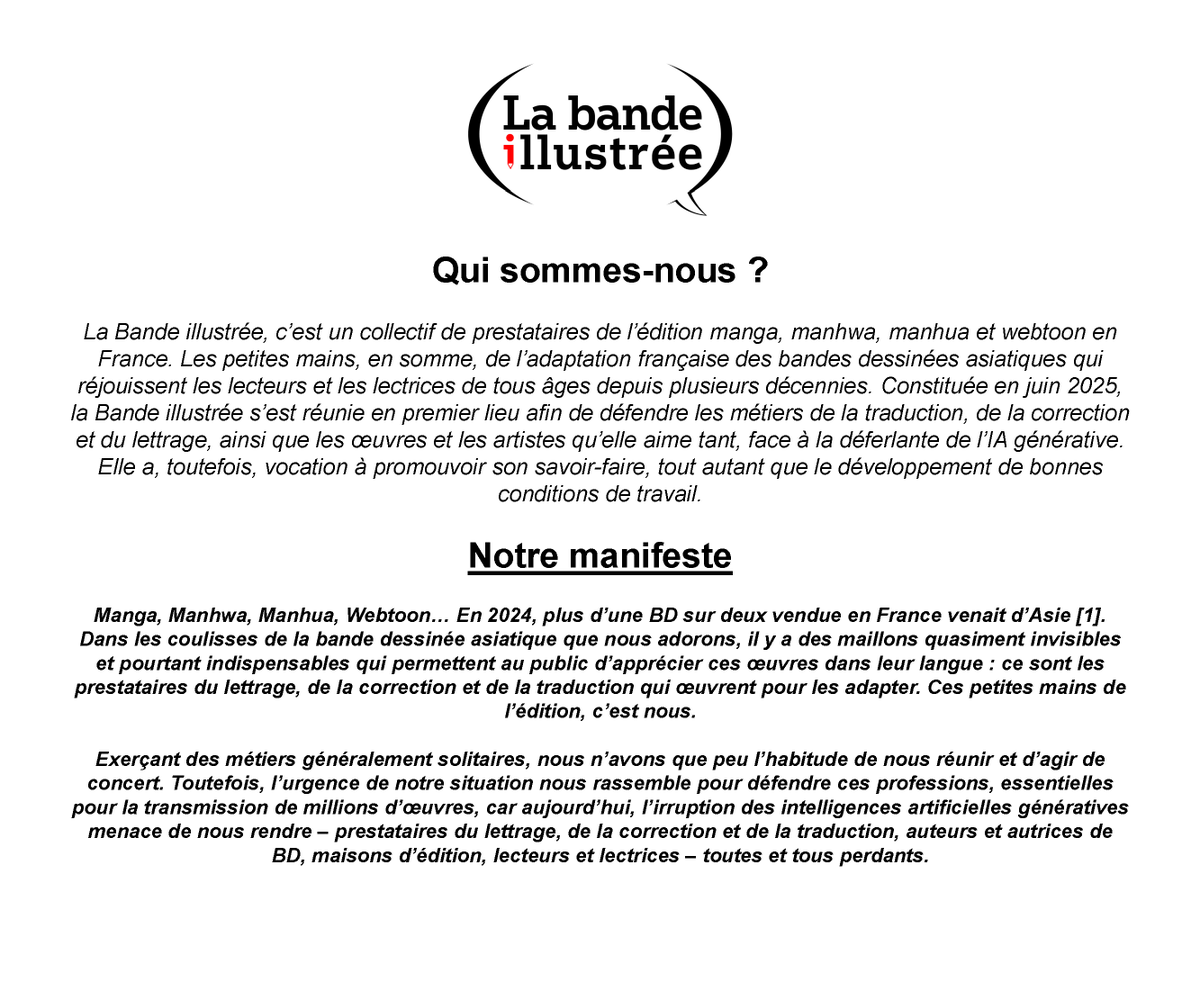 La Bande illustrée tweet media