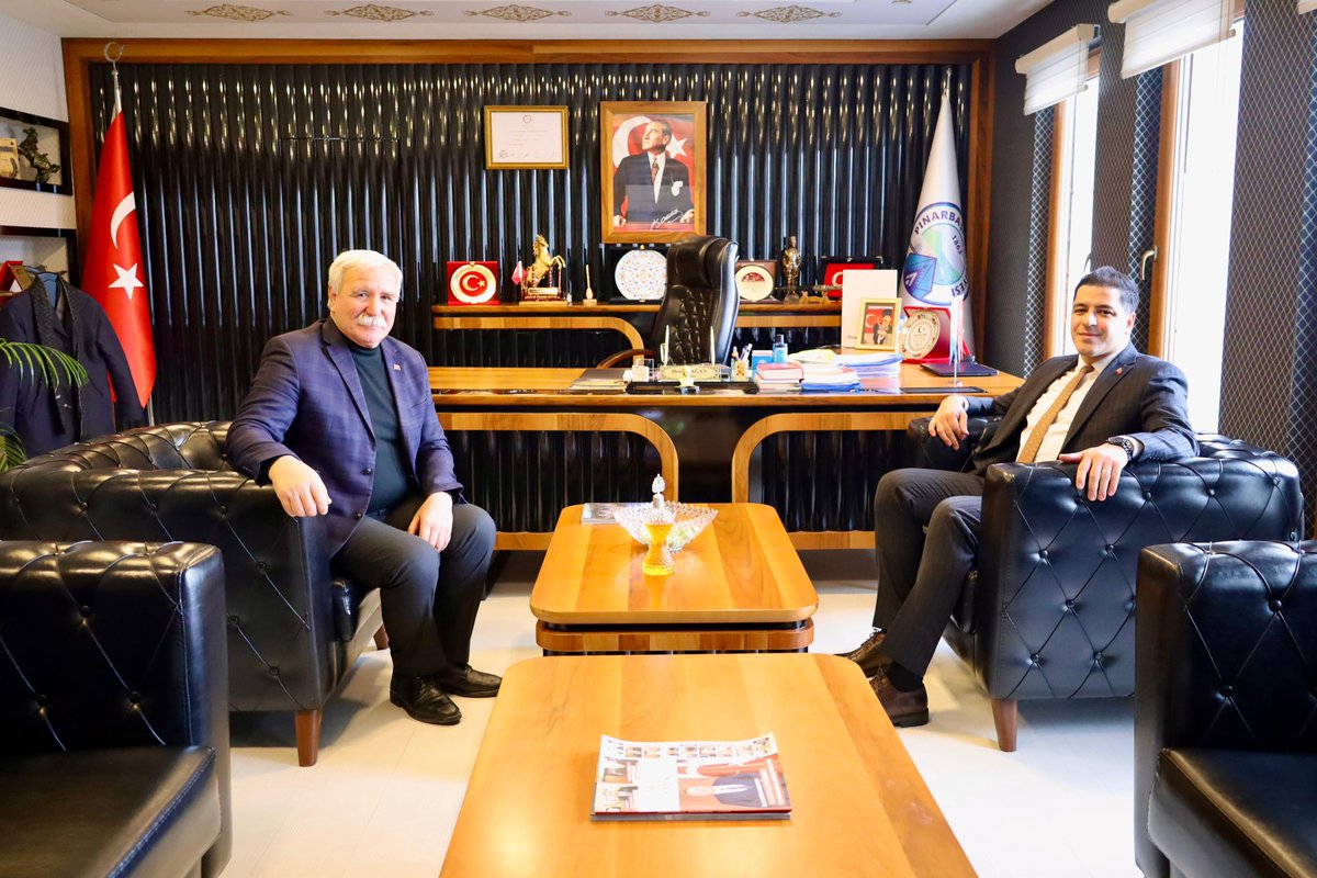 Kaymakamımız Salih Ağar; Pınarbaşı Belediye Başkanı Deniz Yağan’ı ziyaret etti.
<a href="/kayserivaliligi/">T.C.Kayseri Valiliği</a> 
<a href="/gokmen_cicek_/">Gökmen Çiçek</a>
