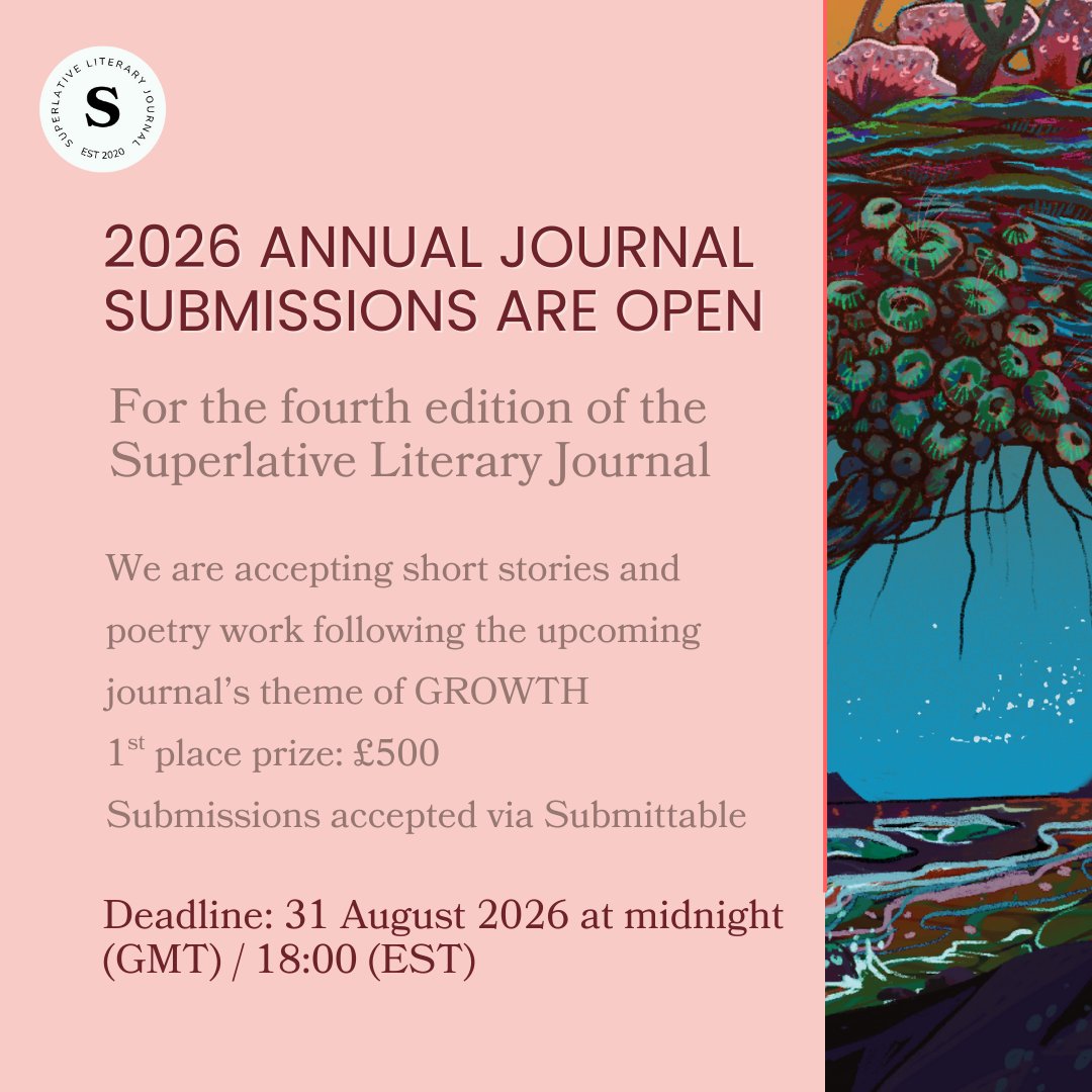 Superlative Literary Journal tweet media