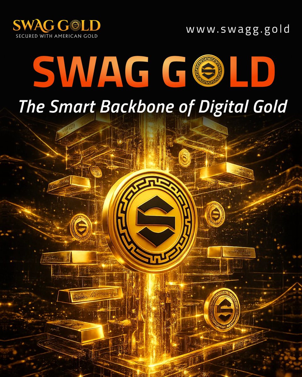 ✨ SWAG GOLD is redefining digital wealth.
Real gold security, powered by blockchain.
🌐 swagg.gold

#SwagGold #DigitalGold #GoldBackedCrypto

Not financial advice. Assess risks and local regulations.