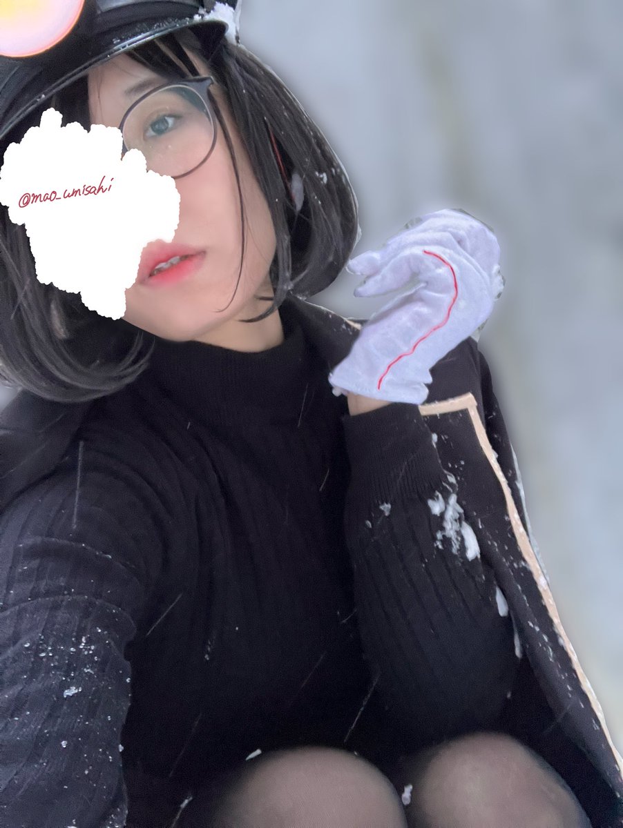 皆さんもねニュースとかでご覧になってると思うんですけどね、きょうは雪がすごくてですね
なので

急遽撮影しましたのでメガネバージョンチラ見せ