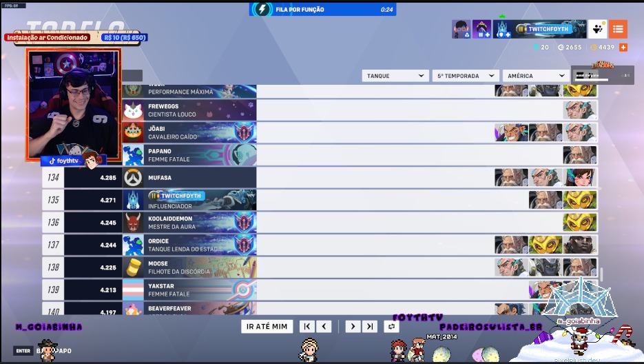 FoythTv's tweet photo. Realmente virei player de Stadium hahahahah #OWBR https://t.co/c4gHfHr4M8