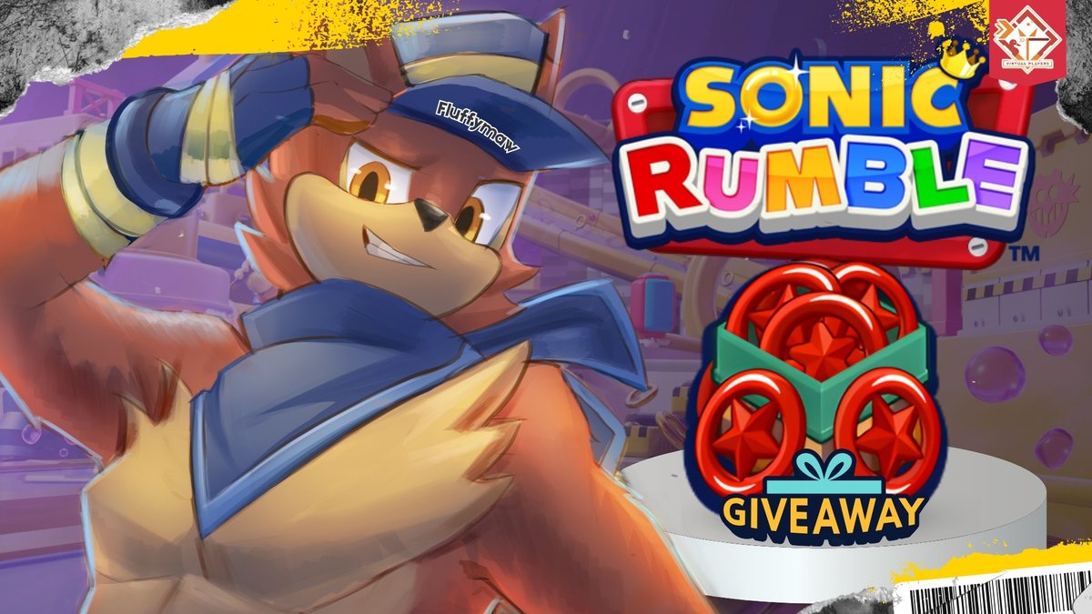 🔴 L 1 V E   N 0 W
SONIC RUMBLE - FIRST 300 RED STAR RINGS GIVEAWAY | Use Code: hazcofox

🔽LINKS ARE HERE🔽
youtube.com/live/eYCgrpwMC…
twitch.tv/HazcoFox

#SonicRumble #SonicRumblePartner