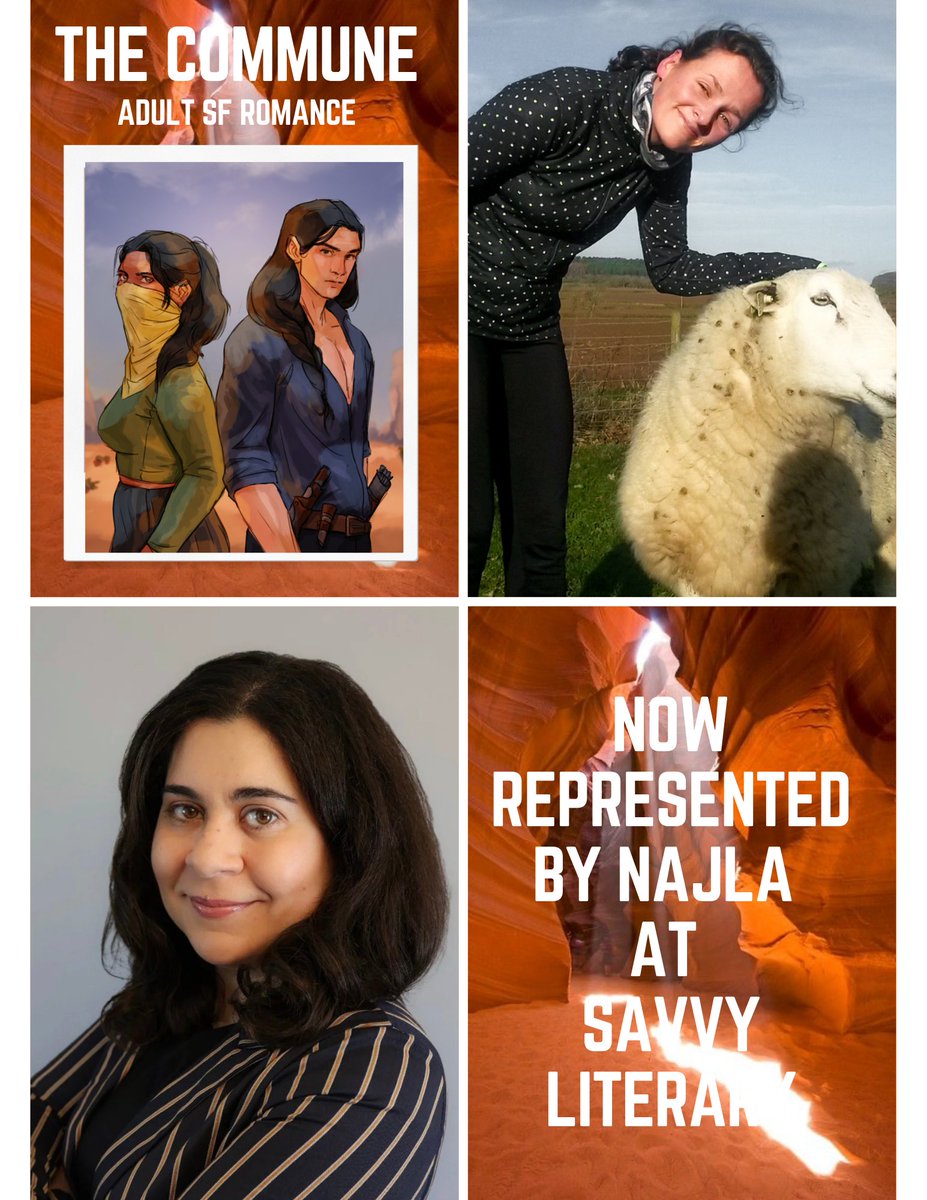 Over the past 4 years querying never seemed to stop. Agented, unagented, highs and rock-bottom lows. 
I'm delighted to announce with the new year comes a new start in my writing career- signing with <a href="/BookishNajla/">Najla</a>! Her editorial vision and love for my projects is unparalleled 🍾