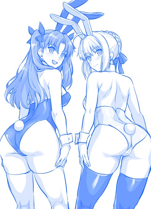 セイバー&凛さん 