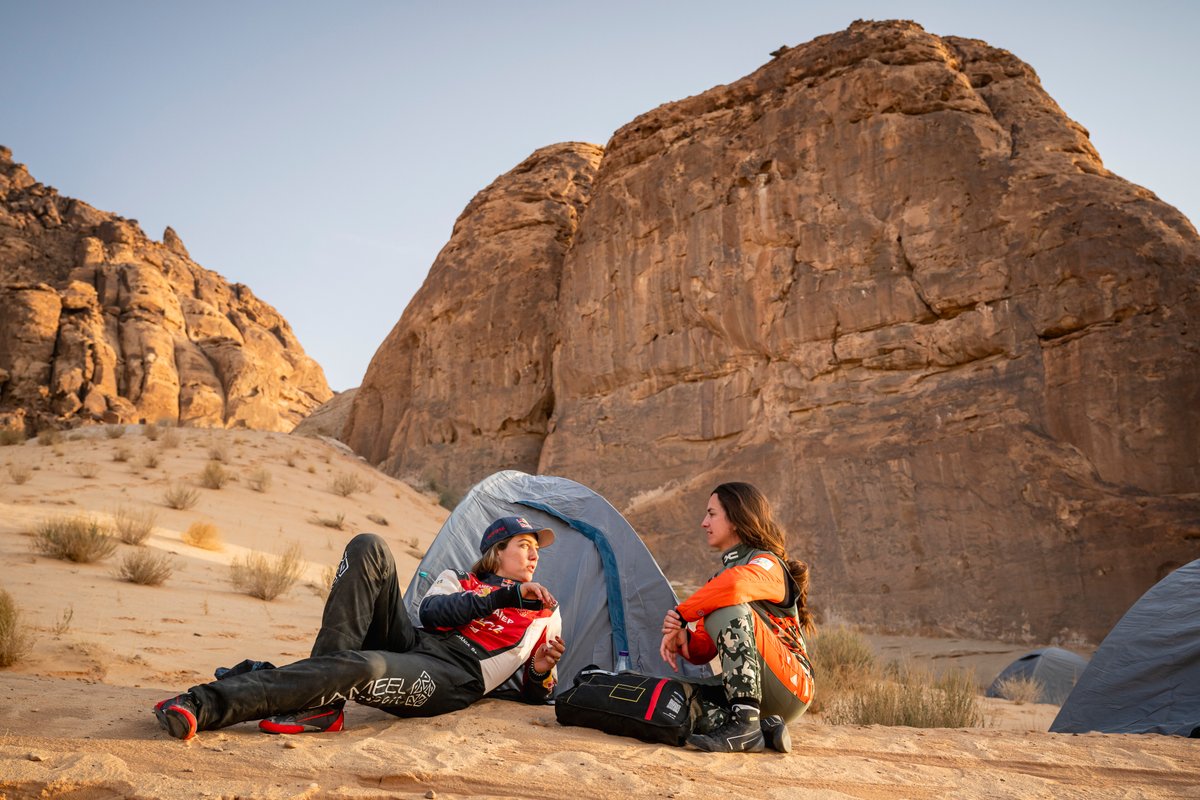 Después de una etapa dura, recargando pilas con <a href="/dania__akeel/">Dania Akeel</a> 😎🥪
