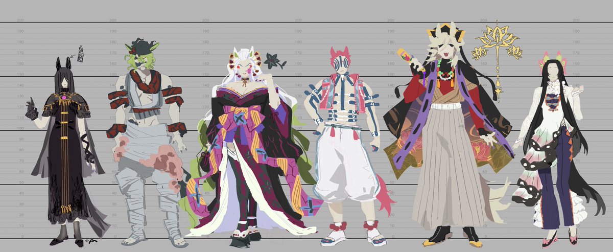 9sa9n9ku's tweet image. #DemonSlayer #kmy  #鬼滅の刃 
賽馬娘au，存檔。