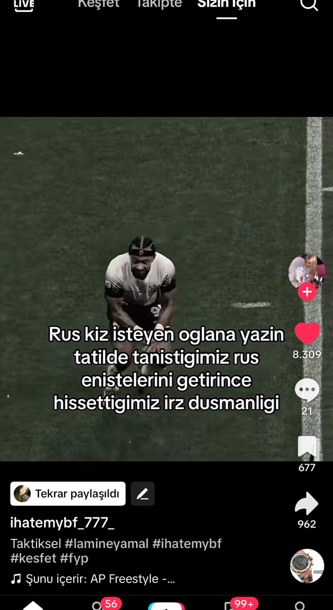 tatildeki rus oglani hala unutmadim..