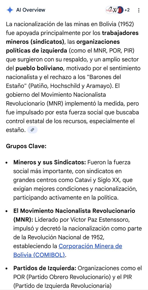 🇩🇪Alemania tiene 12 sindicatos.
🇺🇸Estados Unidos tiene 145 sindicatos.

🇧🇴 Bolivia tiene 12.335 sindicatos.
-“Movimientos sociales”
-Grupos con la foto del Che Guevara que defienden el comunismo y piensan que el Estado debe darla todo gratis y barato.

Y no entienden que eso