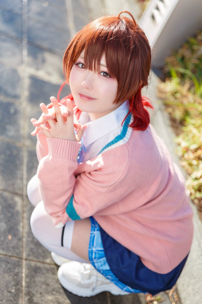 cosplay》 学園アイドルマスター 花海佑芽 「？」 photo.@simunacanon