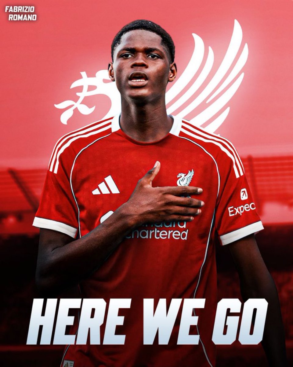 🎖️ | <a href="/FabrizioRomano/">Fabrizio Romano</a>: HERE WE GO: Liverpool have reached verbal agreement to sign Senegalese centre-back Mor Ndiaye, who recently impressed at the U17 World Cup.