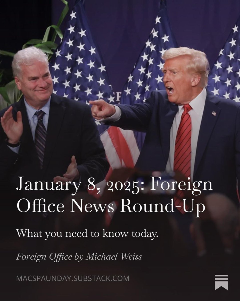ForeignOffPod's tweet photo. Today’s News Round-Up on Substack.

Subscribe if interested - https://t.co/jcS4H6avgi https://t.co/dpCpycMfpj
