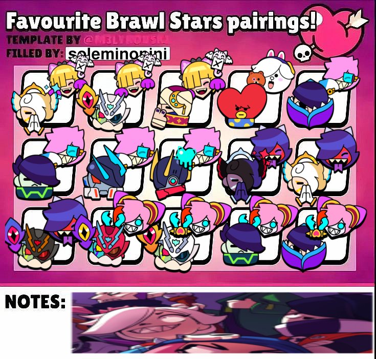 soleminonini's tweet image. [Reposttttt]
How about I introduce y'all to some other ships that I reallyyyy love and that are 𝙩𝙤𝙩𝙖𝙡𝙡𝙮 not Coledgar-related⁉️
#Edlette #Coledgar #edgarxcolette #colettexedgar #BrawlStarsColette #BrawlStarsEdgar #BrawlStars