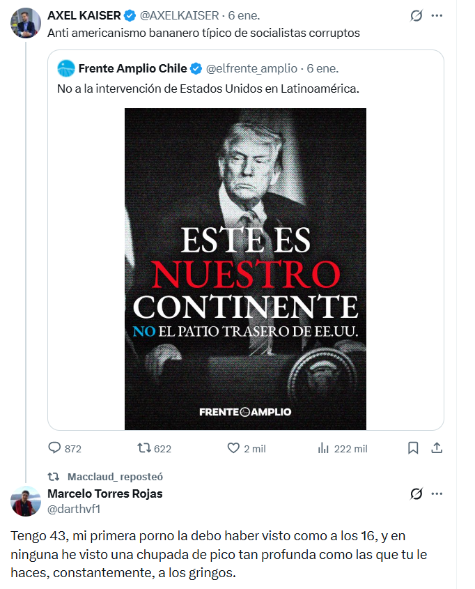 disidenteschile's tweet image. Esta respuesta, merece enmarcarse.

cc: @AXELKAISER