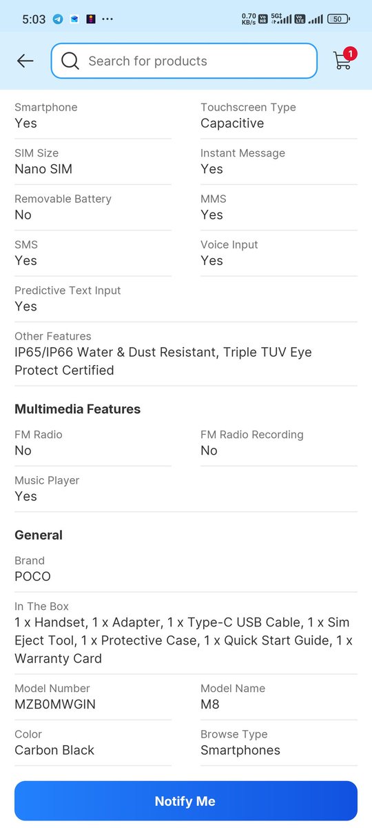 MaktumsahebB's tweet image. Whoa, that’s a beast! 6.77″ curved AMOLED at 120 Hz, Snapdragon 6 Gen 3, and a massive 5520 mAh battery—#POCOM85G is literally #DesignedToSlay. 💥🚀 Can’t wait to see it in action! #POCOM #TechPower @PocoIndia