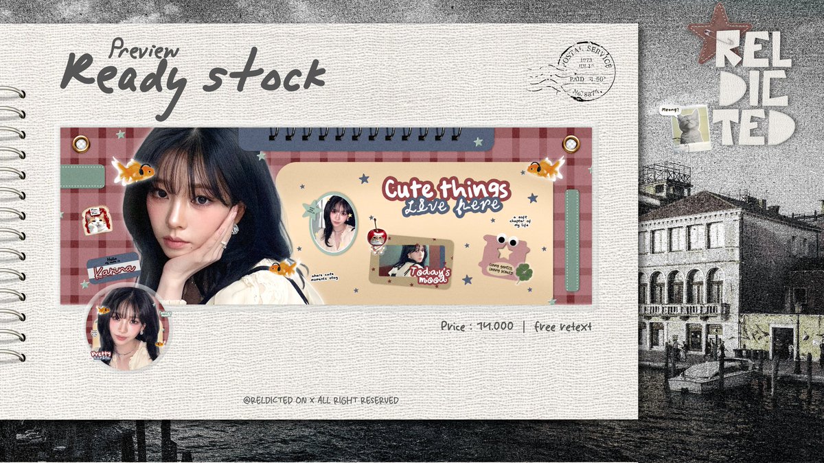 RELDICTED's tweet image. Help repost, thank you!!

Halo, saya ada layout ready stock Karina yang bisa langsung di take sekarang! #zonauang #zonajajan