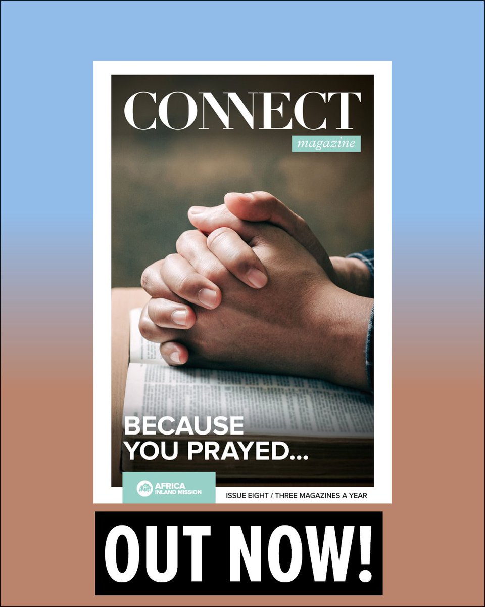 Our new Connect magazine has arrived – Because you prayed. This exciting edition focuses on the impact prayer has had on various AIM ministries, as well as missionaries over the years. Check it out now, and be inspired by the power of your prayers: linktr.ee/aimeurope