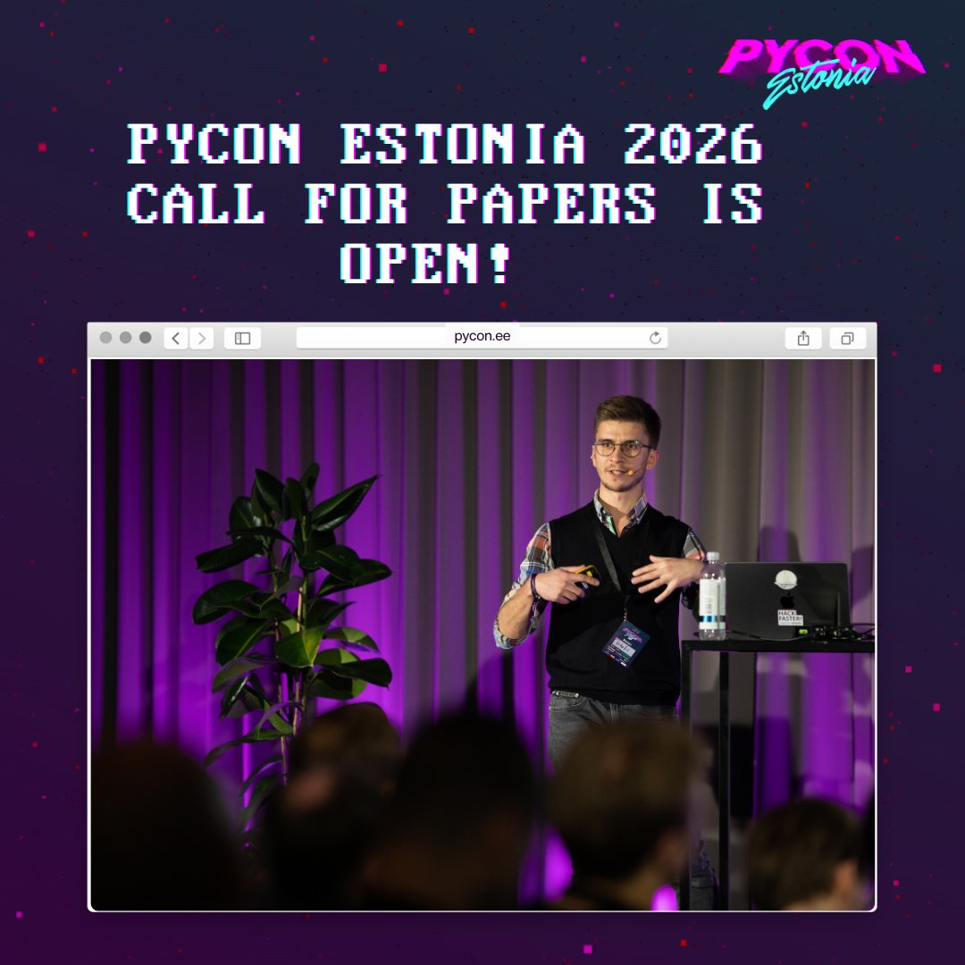 PyCon Estonia tweet media