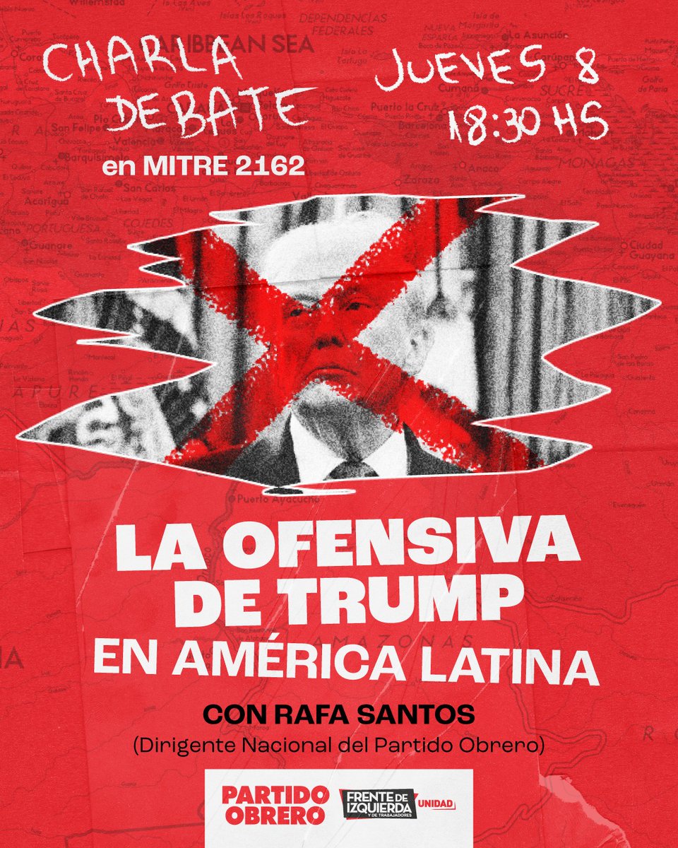 ¿Qué pasa en Venezuela? ¿Qué implicancias tiene para el resto del continente la ofensiva imperialista?
Charla debate con Rafael Santos, de la comisión internacional del Partido Obrero. 
Mirá la charla en vivo por el canal de Youtube del PO, suscribite: f.mtr.cool/kizodzheck