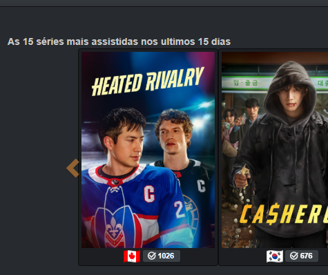 Agiliza da proxima vez pro brasileiro bdser não ter que viajar pro Canadá para assistir.