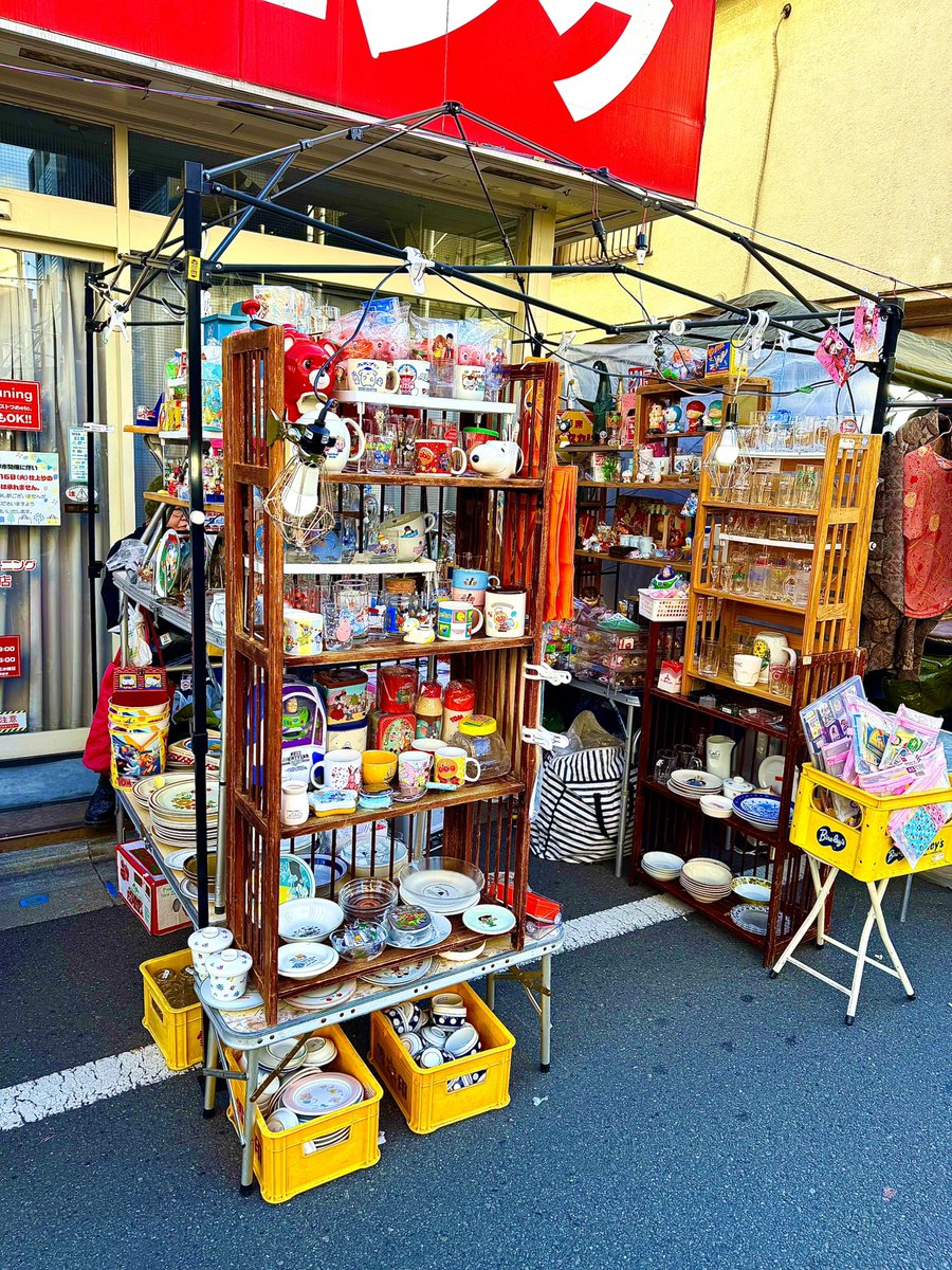 1週間後🎪】 1月15日(木)、16日(金) 世田谷ボロ市 に出店します。 小熊