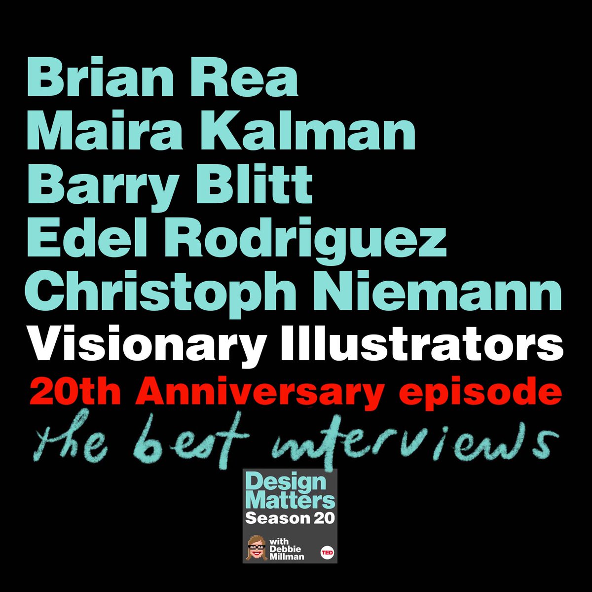 debbie millman tweet media