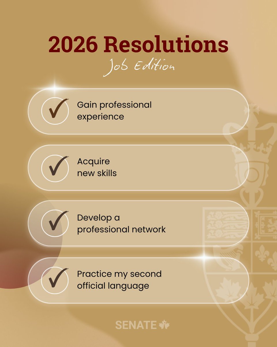 SenateCA's tweet image. 2026: Your year! ✨ Don’t miss your chance to work at the heart of democracy!

The Senate Student Employment Program is now open: ow.ly/tvKY50XT0fK

#SenCA #Recruitment #Youth #NewJob #StudentJobs #SummerJob