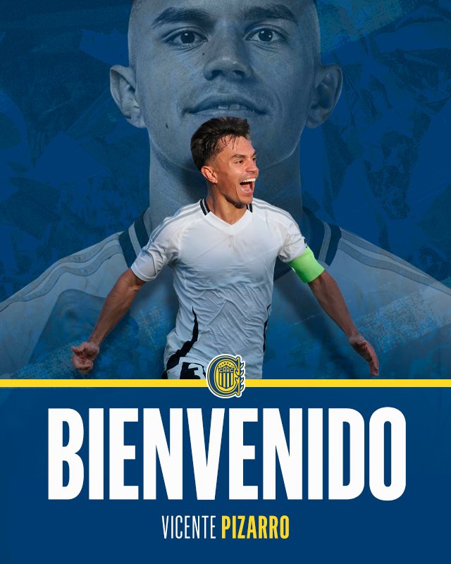 RosarioCentral's tweet image. 🇺🇦🤝 Vicente Pizarro es nuevo jugador de Rosario Central

El volante de la Selección chilena llega procedente de Colo Colo. 📝 bit.ly/4r3suZR

¡Bienvenido al Canalla, Vicente! 👏🏼