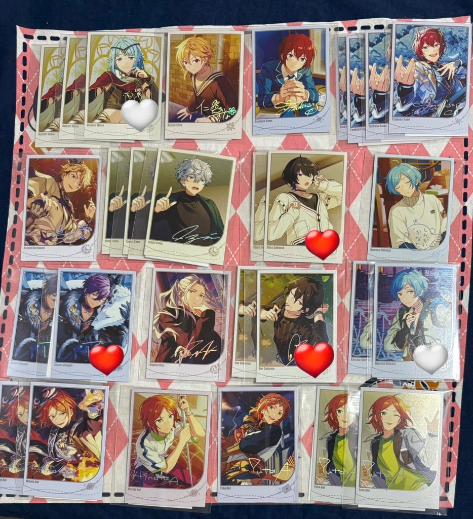 譲渡】あんスタ 中国 招募 チェキ ポラロイド 第二弾 譲）朔間零 深海