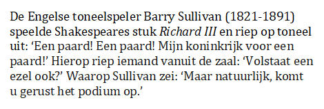 In de serie 'lik op stuk':