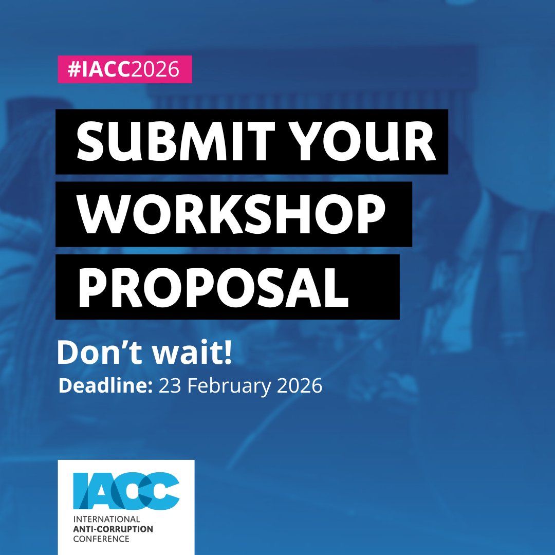 International Anti-Corruption Conference tweet media