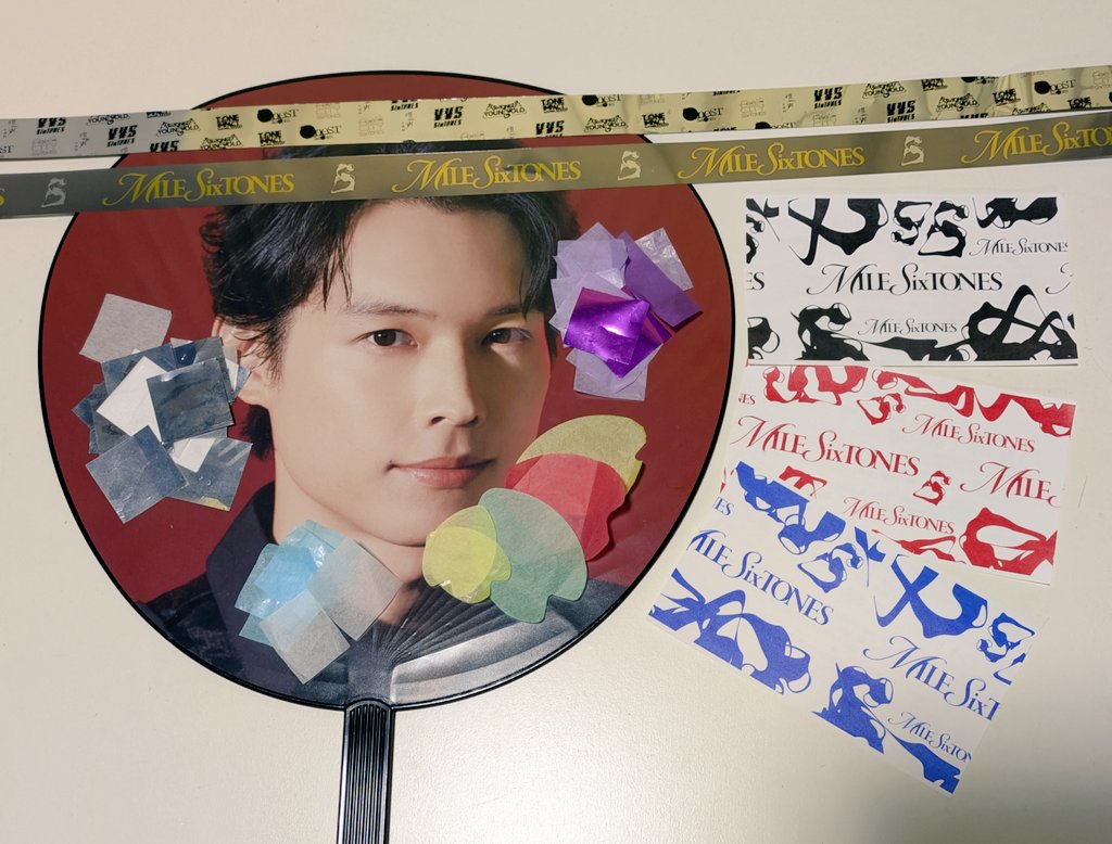 SixTONESの音楽大好き💎北斗様も沢山の落下物も浴びて更に多幸感凄かっ