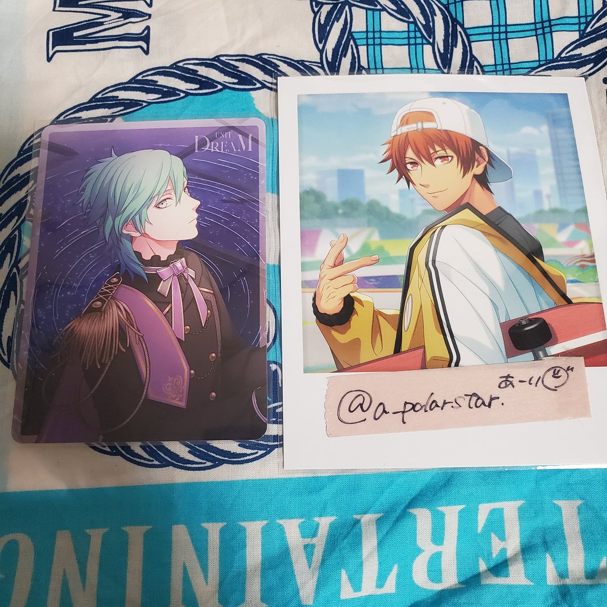 交換】うたプリ/15th anniversary CD/封入特典/メセカ/DREAM 譲）藍 求