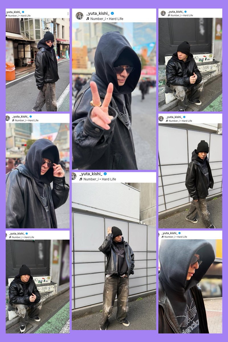 岸優太_Instagram え！！！！！ 岸くんがセンターGUY🥷に!?😳 こんなに