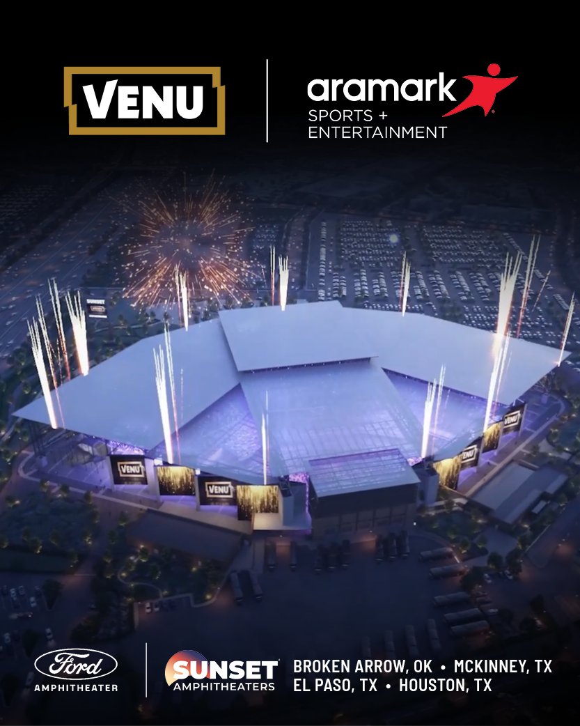 Strong partnerships make all the difference ✨We are proud to announce our expanded partnership with <a href="/AramarkSports/">Aramark Sports + Entertainment</a> as we raise the bar for premium live entertainment.

As part of the expanded partnership, Aramark Sports + Entertainment will support five of our venues with
