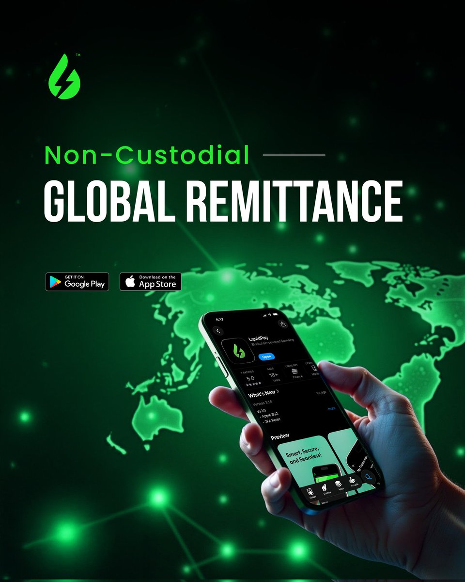 Move value across borders without giving it away.

LQUIDPAY’s non-custodial remittance lets users send funds globally, 24/7 — directly from their own wallet, without intermediaries or holding accounts.

No banking hours.
No custody risk.
No geographic friction.

Just direct,