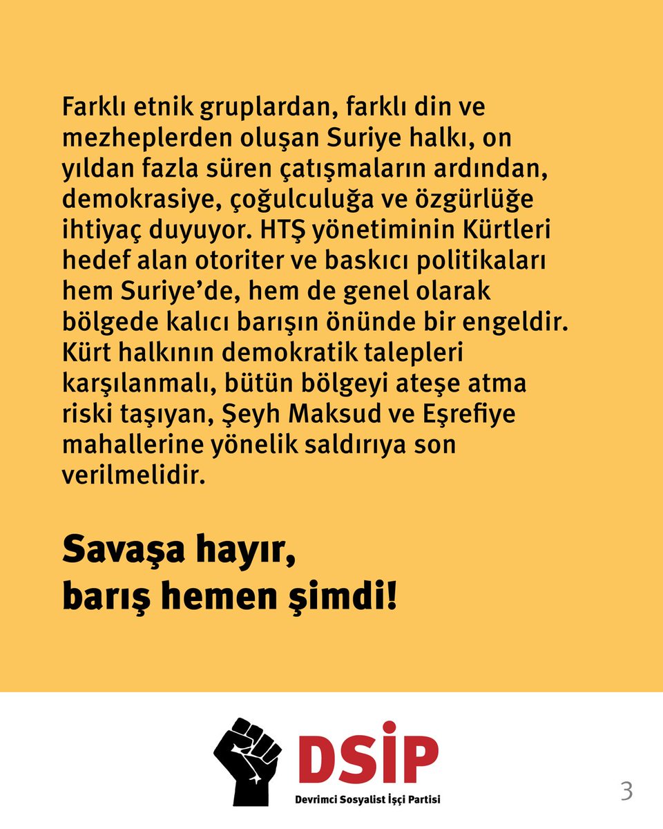 dsip___'s tweet image. Halep’te Kürtlere saldırıya son!

Savaşa hayır, barış hemen şimdi!