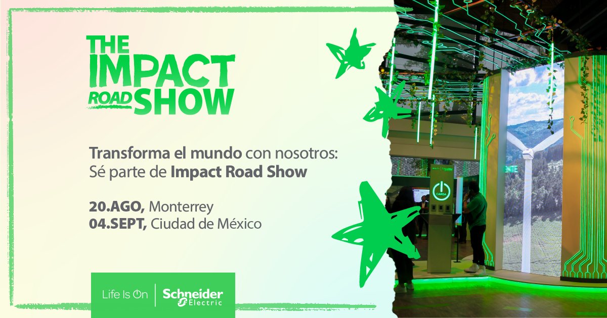 🌟 Innovation Day: The Impact Roadshow llega a CDMX y Monterrey. 🎤 Participa en conferencias, paneles y activaciones interactivas con expertos en sostenibilidad. 🚀 

¡Regístrate hoy y únete al movimiento! 👉 spr.ly/6012CUUxn