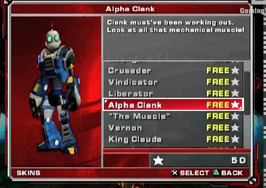 clank si fuera skin de fortnite