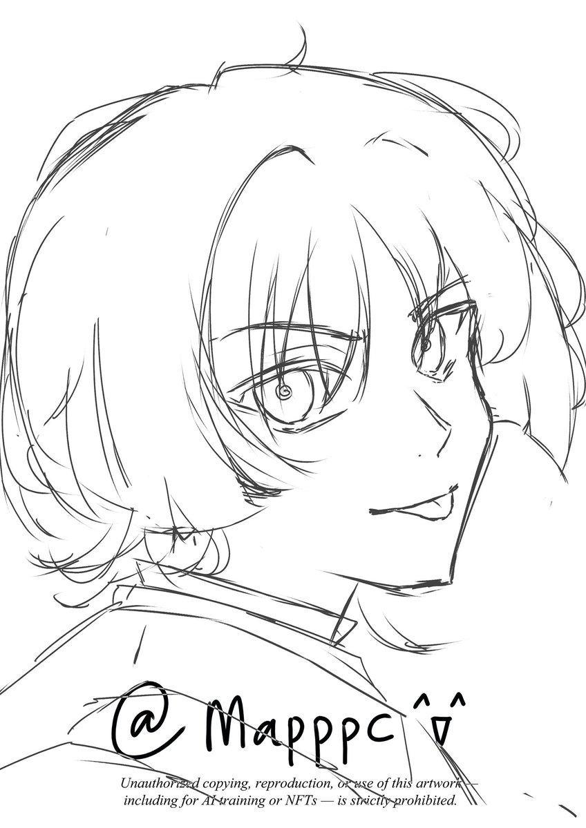 mapppc's tweet image. Setelah sibuk dengan urusan rl akhirnya bisa gambar lagi🫠 setor sketch dulu huhu

#wanderer #GenshinImpact #sketch