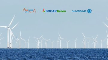 TheOCDGroup's tweet photo. ACWA Power (Suudi Arabistan) ve Masdar (BAE), SOCAR ile birlikte bir konsorsiyum oluşturdu. Caspian Breeze (Hazar Esintisi) adı verilen bu konsorsiyum, Hazar Denizi'nde denizüstü rüzgar santrali projeleri geliştirecek. https://t.co/64wf39qq8f